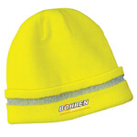 CS800 - B322E001 - EMB - Reflective Stripe Beanie